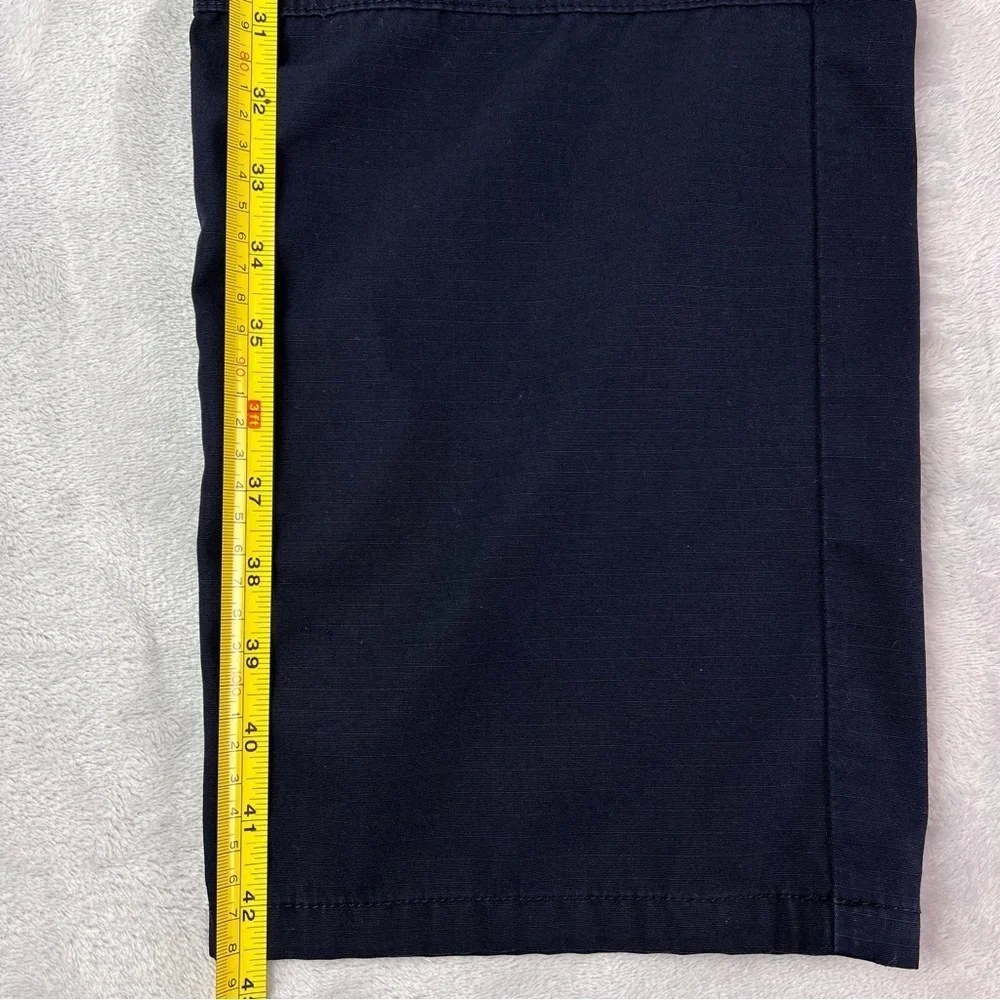5.11 Tactical Work Pants 32 x 34 Navy Blue Elastic Waist Hammer Loop Cargo